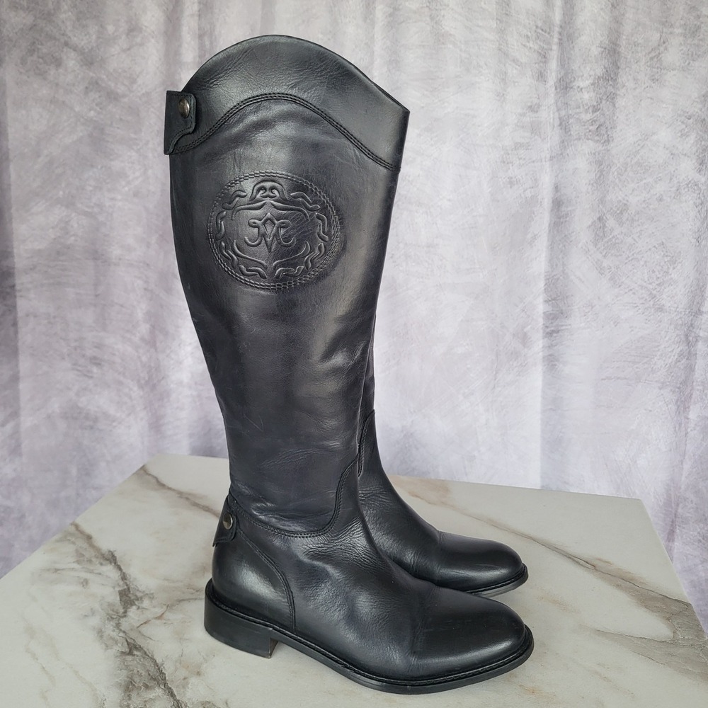 Johnston Murphy Knee High Leather Boots Women's Size 6 M